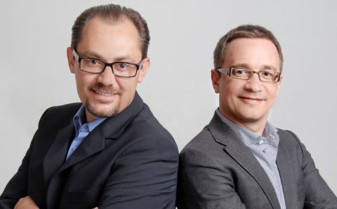 Od lewej: Tomasz Salewicz, dyrektor Döllken Polska i Rafael Pospiech, prezes Zarządu Döllken Polska.