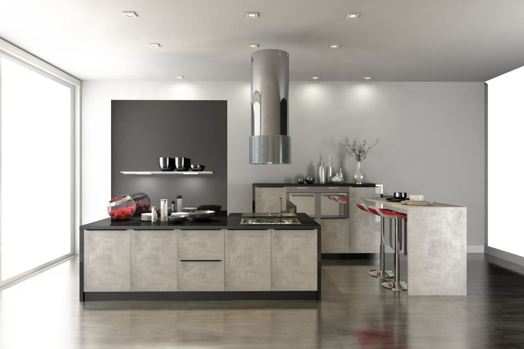 W KD Max V6 firmy TMSys wprowadzono funkcję inteligentnej zabudowy kuchennej, która automatycznie tworzy zabudowę szafek oraz sprzętu AGD na wskazanej ścianie/ścianach.