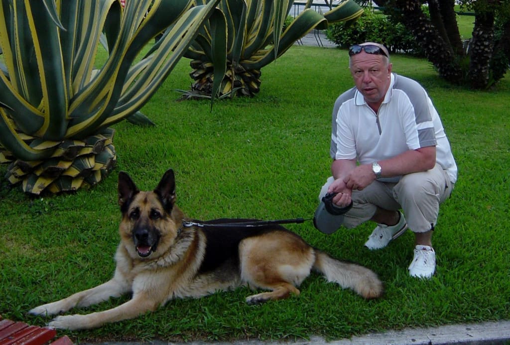 Wypoczynek w Toskanii z ukochanym psem 2008 r.