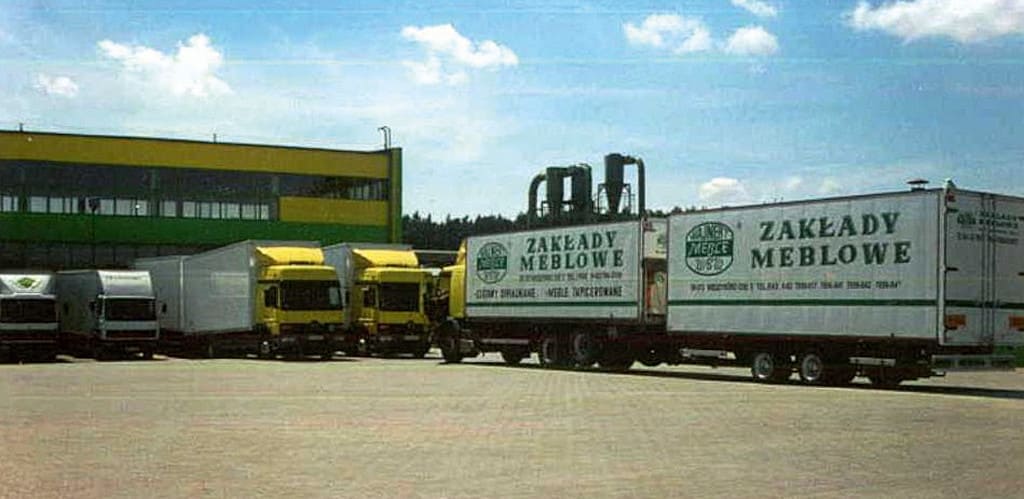 Nowa flota samochodowa, lata 90.