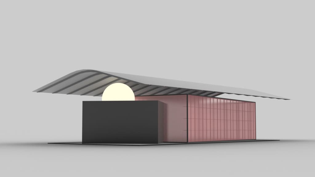 „Das Haus 2017” stworzony przez Todd`a Bracher`a z Nowego Jorku. Z zewnątrz to regularna bryła, pozbawiona jakiejkolwiek, zakłócającej czystość formy, ornamentyki.