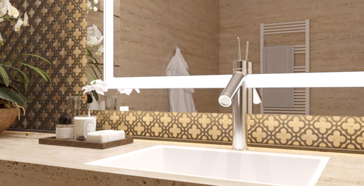 Hafele - oświetalenie łazienki Loox 5 zbliżenie