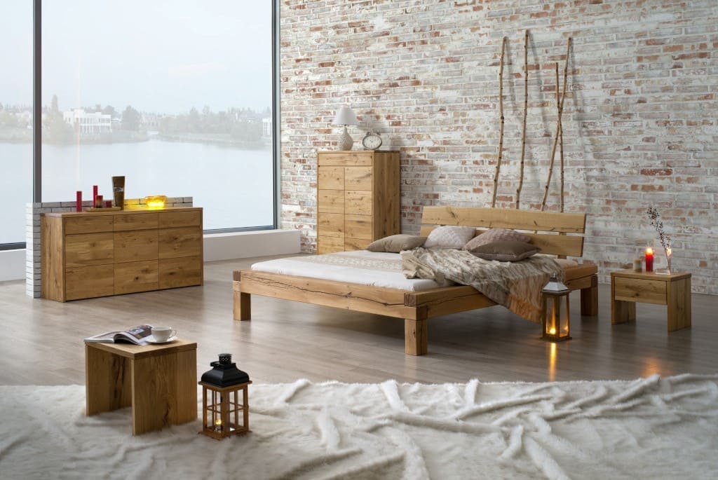 Inspirowana naturą, dębowa kolekcja „Dream Bedroom” (dystr. Seart) dostępna jest w dwóch wybarwieniach: dzikim dębie naturalnym i bielonym.