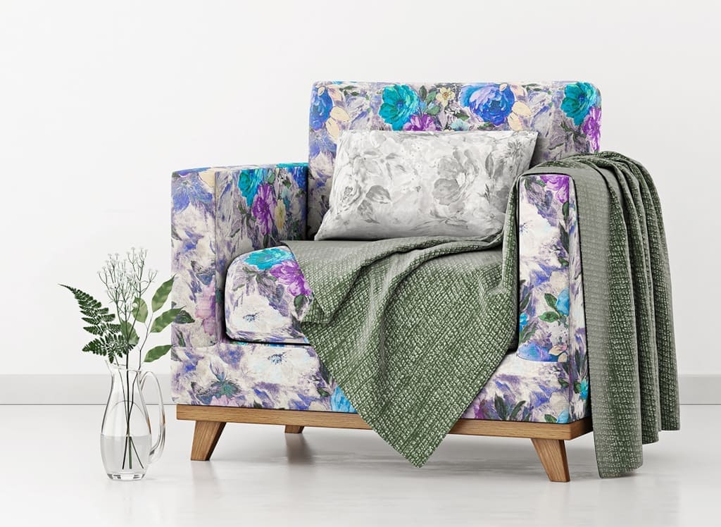 Kolekcja „Lea” od Toptextil to inspiracja wiosenną łąką. Kwiatowy wzór nadrukowany na materiale nawiązuje do impresjonistycznych dzieł Moneta i może stać się mocnym akcentem w domu.