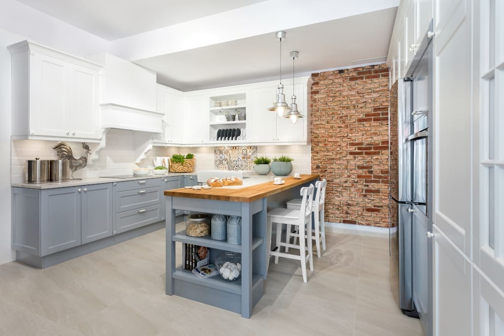 Kuchnia „Mozaica” z oferty Studia Vigo, należącego do sieci Max Kuchnie, to oryginalne zestawienie kolorów, struktur i dekorów.