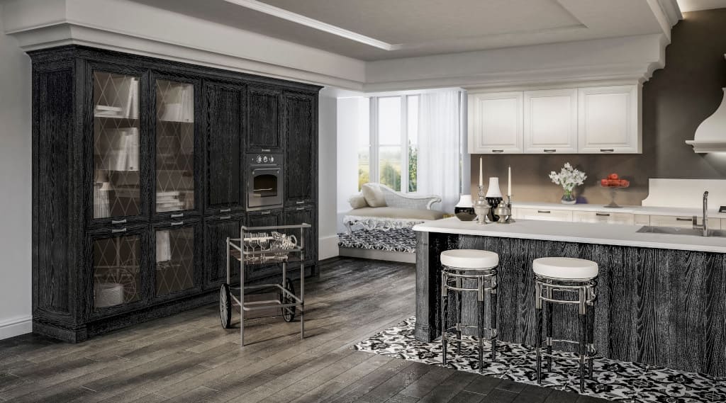 Kuchnia „Sheraton” włoskiej firmy Berloni (dystr. Studio Italia) nazwę przyjęła od stylu zaproponowanego przez Thomasa Sheratona pod koniec XIX w.