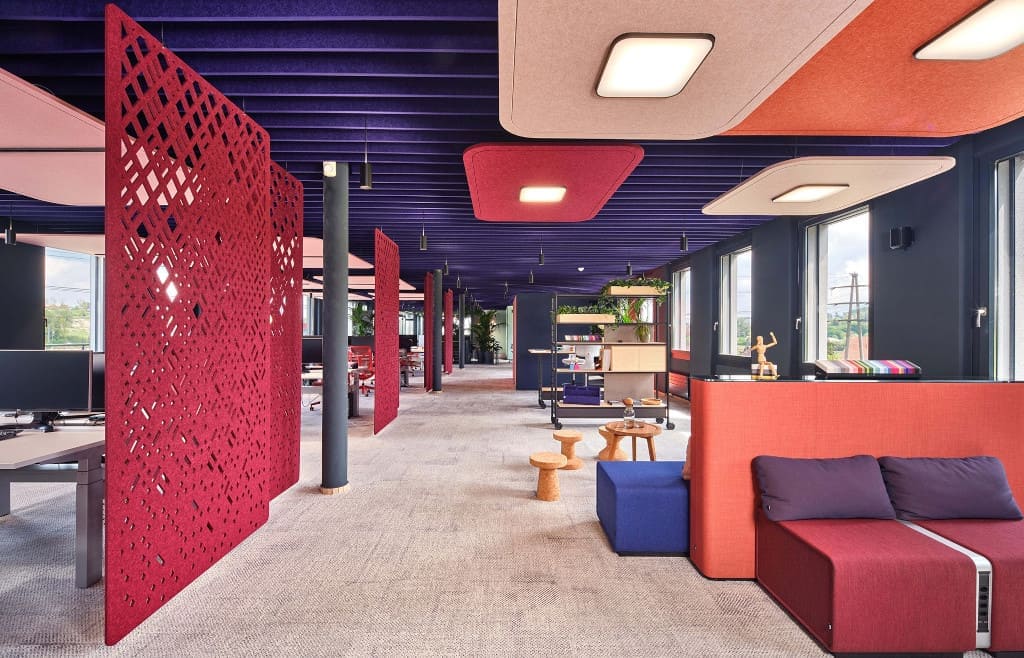 Lamele akustyczne Impact Acoustic z oferty Bakata Design.