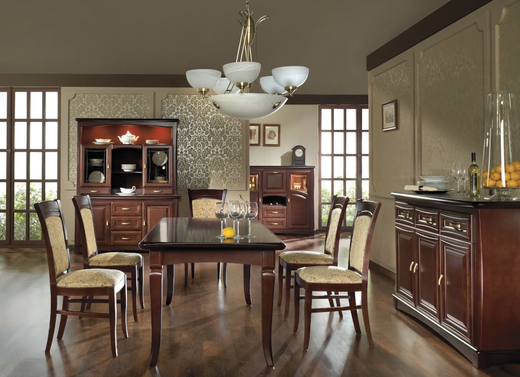 „Lazuryt” (prod. Mebin) to klasyczna kolekcja, która dobrze prezentuje się też w nowoczesnych aranżacjach.