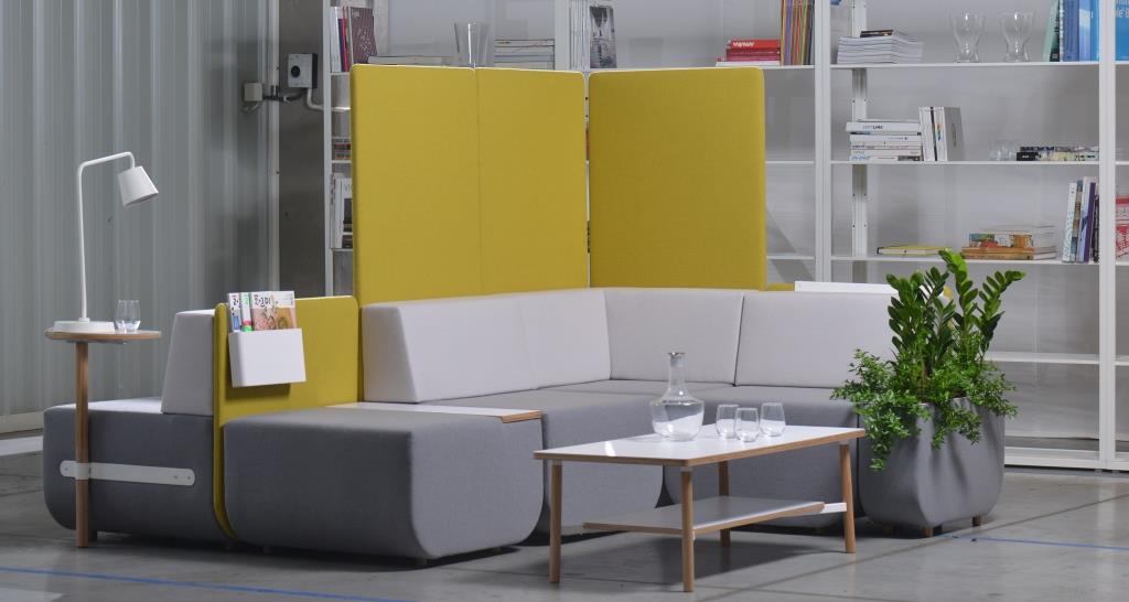 Koncepcja mebli modułowych ,,Link”, proj. Maja Ganszyniec i Krystian Kowalski, prod. Marbet Style. Fot. Radosław Kaźmierczak.