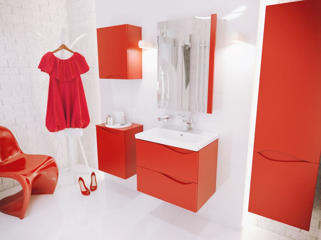 „Murcia” marki Defra to prosta, kompaktowa forma szafek, idealna do małej łazienki. Kolekcja zachwyca finezyjnym frezem-uchwytem, nadającym meblom lekkość i płynność.