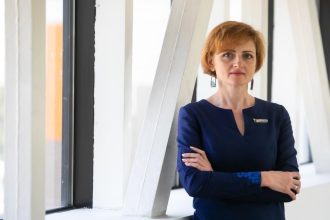 Oksana Donska z Ukrainian Association Furniture Manufacturers o ekspozycji firm meblarskich z Ukrainy na targach MEBLE POLSKA 2023.