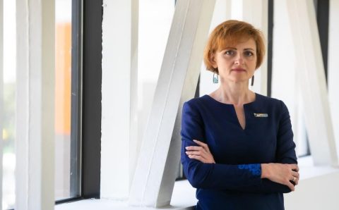 Oksana Donska z Ukrainian Association Furniture Manufacturers o ekspozycji firm meblarskich z Ukrainy na targach MEBLE POLSKA 2023.