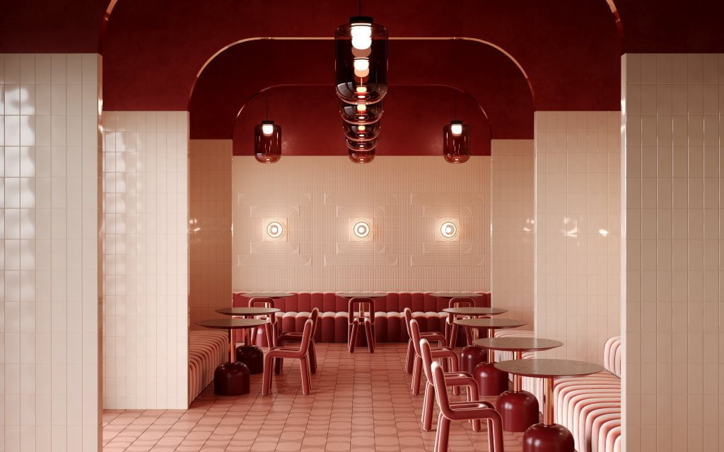 III miejsce - Joanna Dolot „Blush Cafe”.