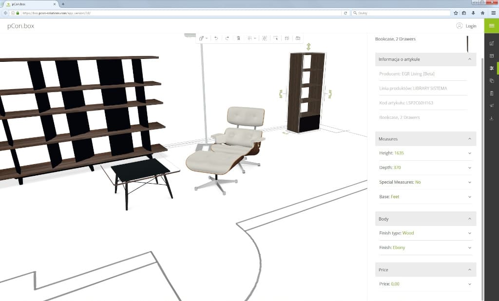 Narzędzie „pCon.box” EasternGraphics Polska umożliwia sprawną konfigurację obiektów według danych producenta.
