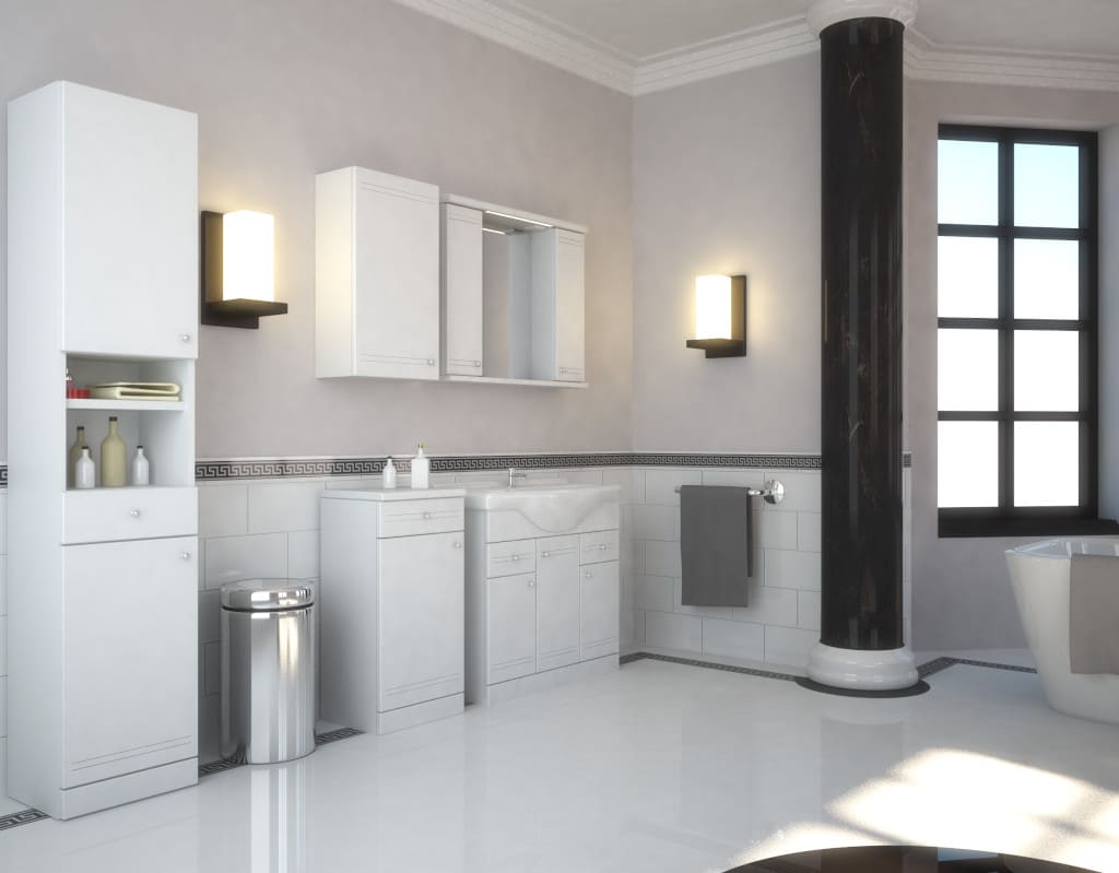 „Prima” z oferty firmy Mebelmark to pokaźna kolekcja standardowych mebli łazienkowych będących na czasie od wielu lat.