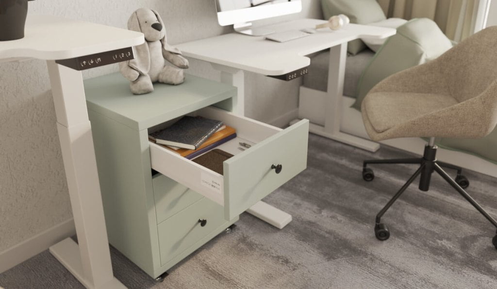 Rejs - stelaż Futuro, biurko