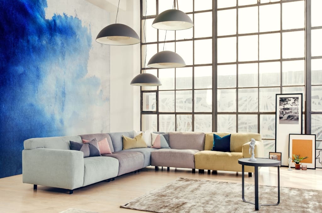 „Vesta” (prod. MTI-Furninova) jest sofą w stylu skandynawskim, mimo że jej nazwa kojarzy się z ciepłem śródziemnomorskiego klimatu.