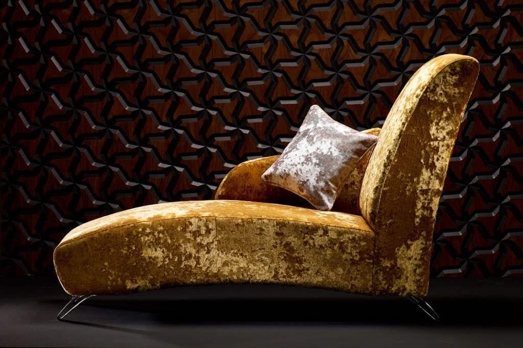 „Tahoe” marki Skopos firmy Muraspec, to gęsta aksamitna tapicerka stworzona z myślą o rynku kontraktowym i wnętrzach z nutą glamour.