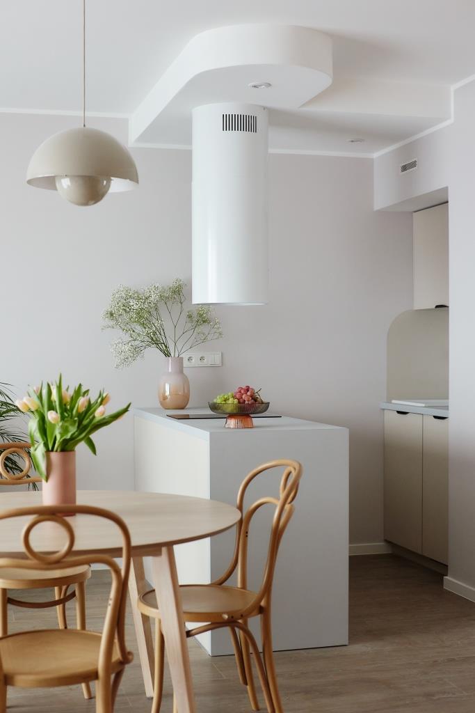 Fragment projektu Green hill. Projekt wnętrz: BIURO KREACJA Dorota Terlecka, Marianna Matuszewska, Justyna Pałdyna.