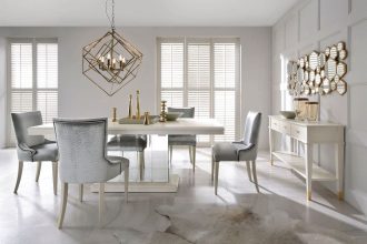 Odzwierciedleniem światowych trendów jest najnowsza jadalnia marki Novelle Home Couture.