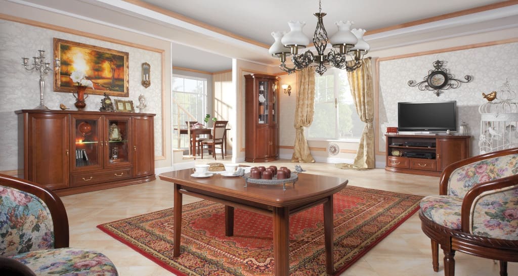 Kolekcja „Holger” w wybarwieniu „Orzech Liguryjski” to propozycja Fabryki Mebli Latzke.