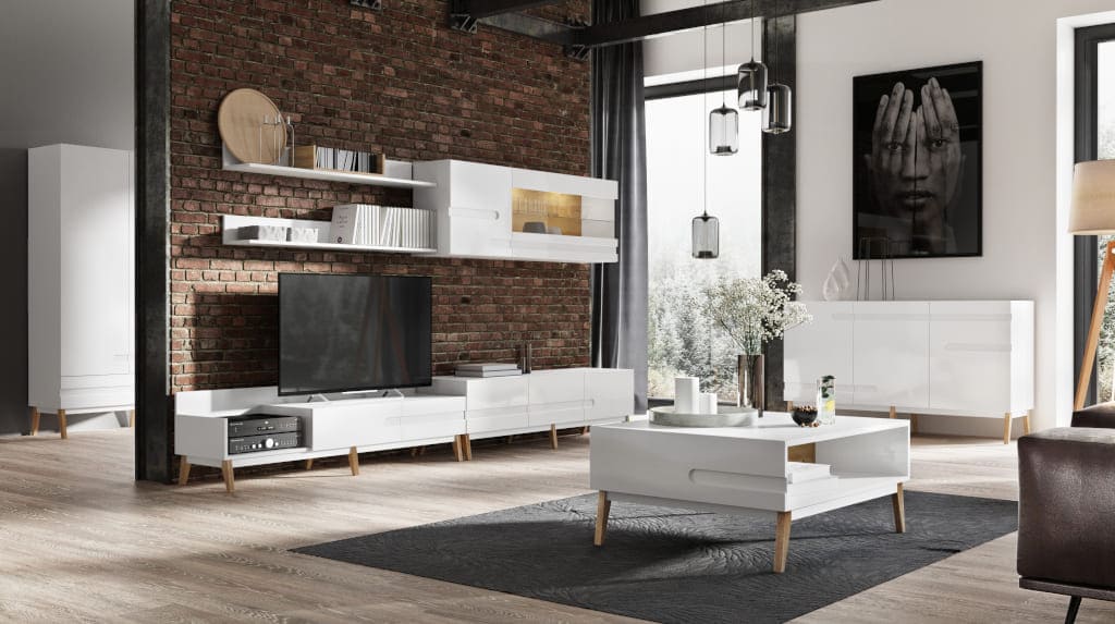 Kolekcja „Modena” firmy Dignet Lenart dedykowana jest miłośnikom minimalistycznych brył w salonie, łączących w sobie funkcjonalność i nowoczesny design.