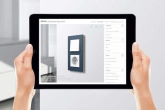 Za pomocą konfiguratora wzornictwa Gira, różnorodne rodzaje ramek programów stylistycznych Gira można zestawiać według życzenia z różnymi urządzeniami firmowego asortymentu.