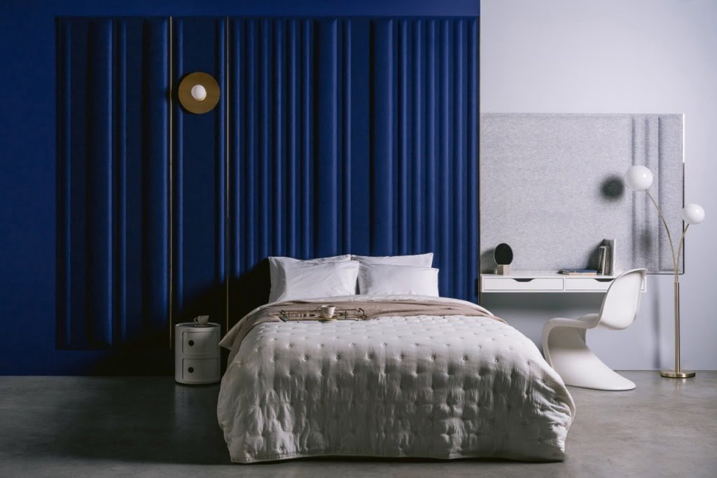 Kolekcja paneli wyciszających Colline, projekt: Aleksandra Mętlewicz i Mateusz Gaczkowski, produkcja: Acustio .