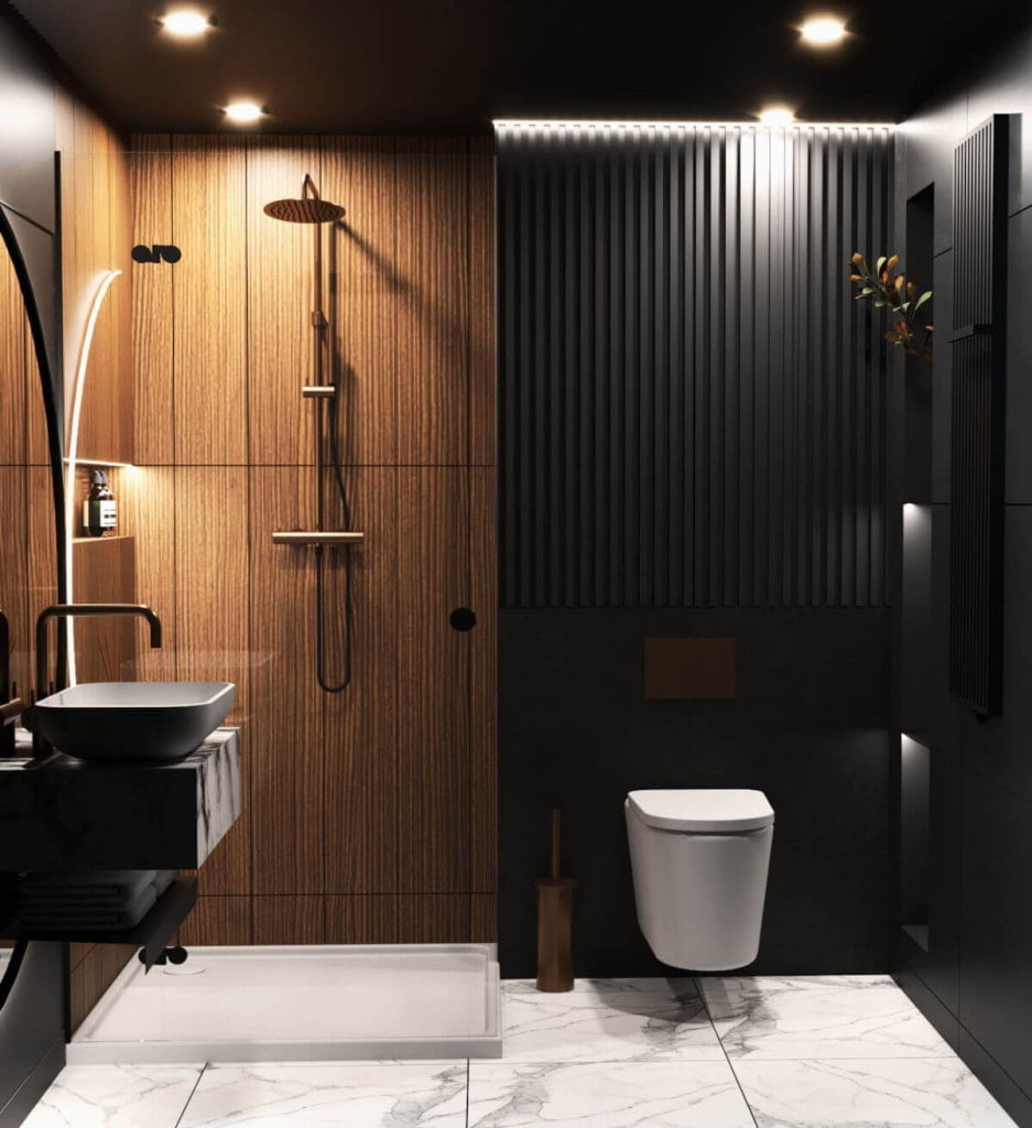 Movie It - realizacja programu "Remont na każda kieszeń" - łazienka