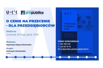 Obniżki cen są tematem webinaru organizowanego przez UOKiK i Fundację ProPublika.