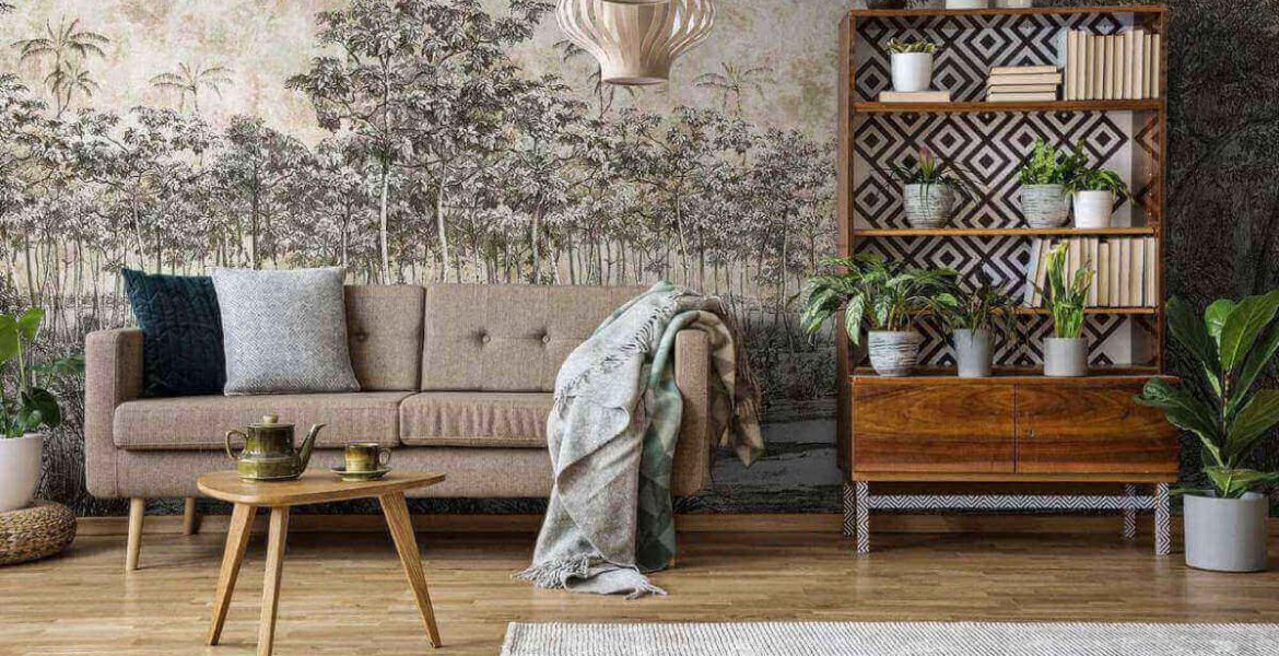 Pokój dzienny z szarą sofą i stolikiem kawowym - miesięcznik i portal informacyjny branży meblarskiej biznes.meble.pl