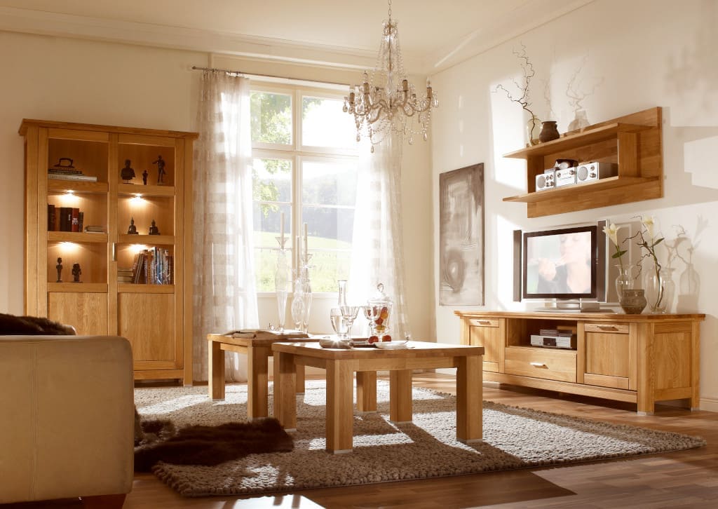 Program „Porto” firmy Dekort Meble składa się z 15 brył i jest typową propozycją do pokoju dziennego.