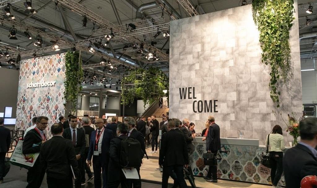 Stoisko Schattdecor na targach interzum 2019.