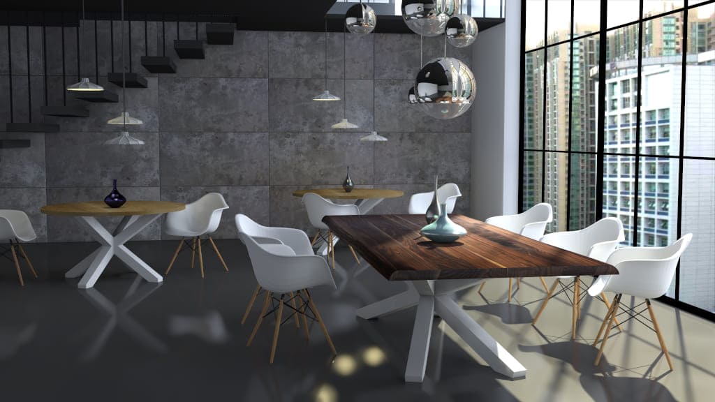 Stół „Primal Wood” (prod. Metaform, dystr. Le Pukka Concept Store) to produkt o bardzo oryginalnym designie.