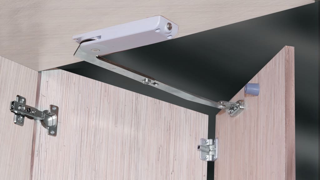 System „Fold” firmy Sevroll jest przeznaczony do drzwi składanych.