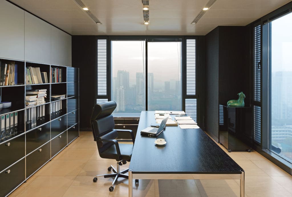 System modułów USM Haller. Dystrybutorem marki w Polsce jest Akademia Architektury.