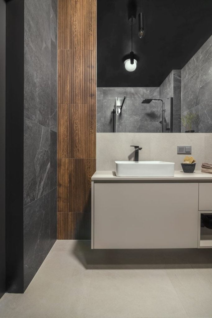 Styl Japandi w łazience.