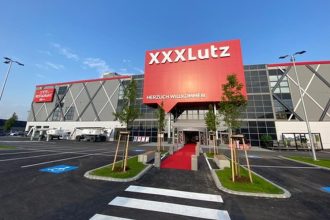 XXXLutz Wels to najnowocześniejszy sklep meblowy w Europie.