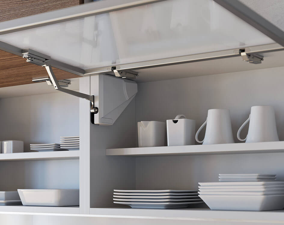 Podnośnik do mebli z oferty Salice dostępny w Belmeb.