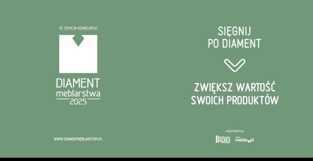 Diament Meblarstwa 2025 - banner