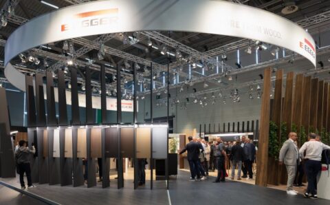 Stoisko Egger na targach interzum 2023