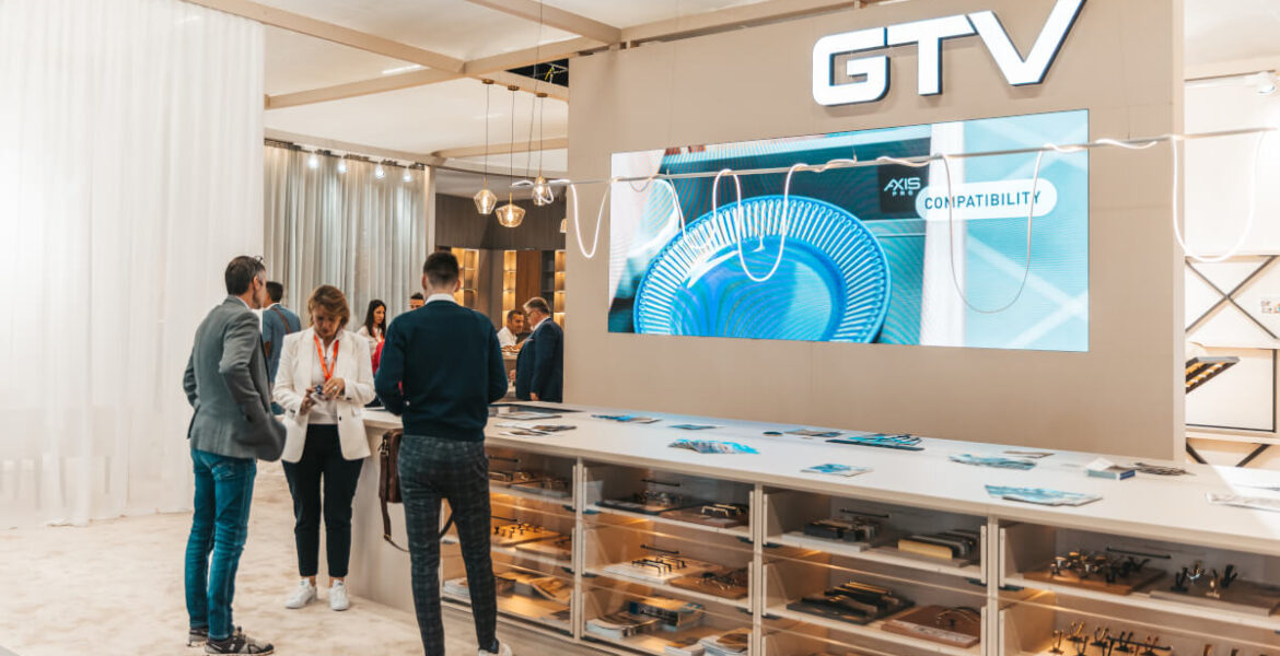 GTV - stoisko Interzum 2023 - miesięcznik i portal informacyjny branży meblarskiej biznes.meble.pl