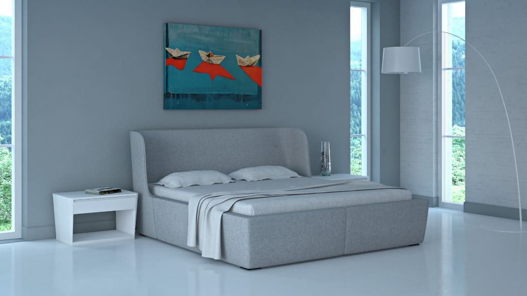 Łóżko „Flexi” (prod. Metaform, dystr. Le Pukka Concept Store) to oryginalne wzornictwo do nowoczesnej sypialni.