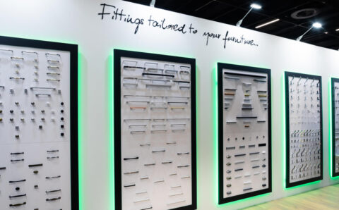 Stoisko MET-GAL z marką ATM na targach interzum 2023