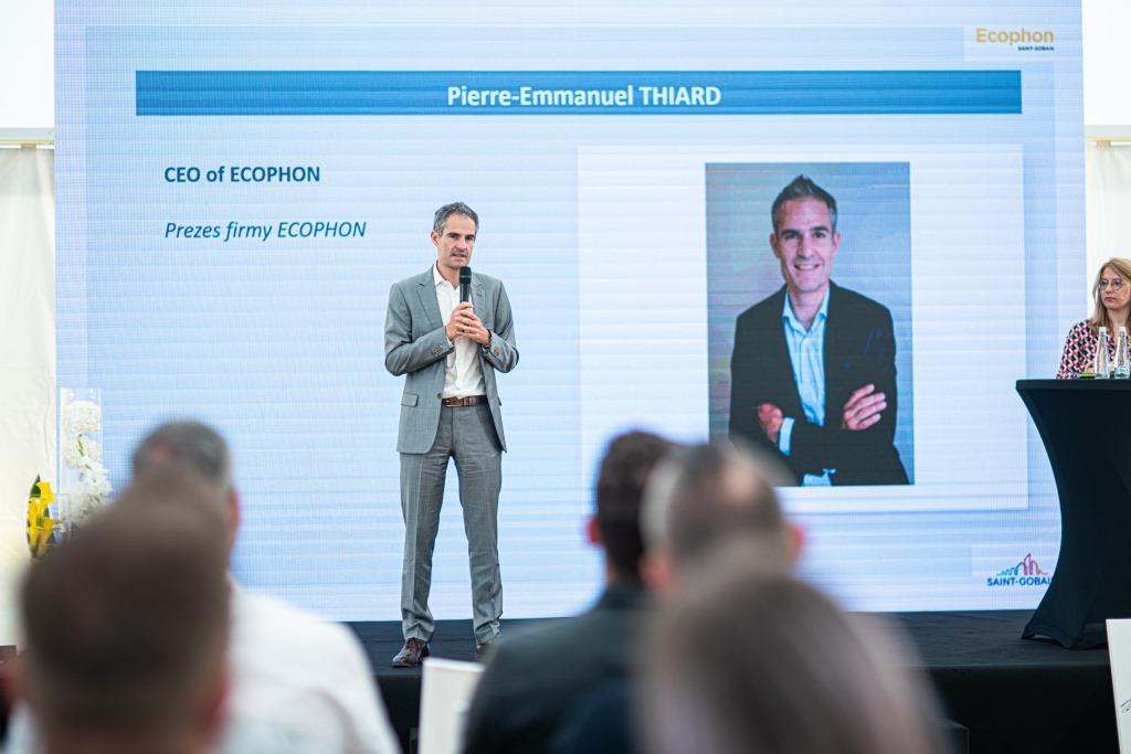 Pierre-Emmanuel Thiard, CEO Saint-Gobain Ecophon.
