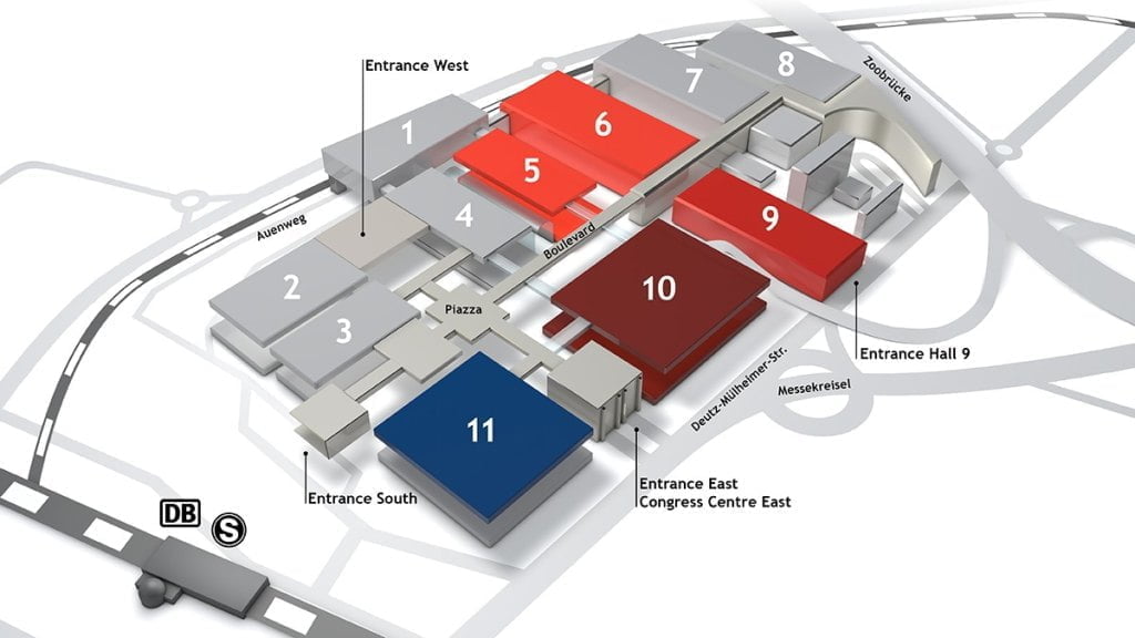 Plan targów imm w Kolonii - imm Spring Edition 2023.