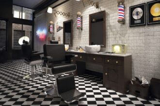 Meble fryzjerskie firmy Ayala.