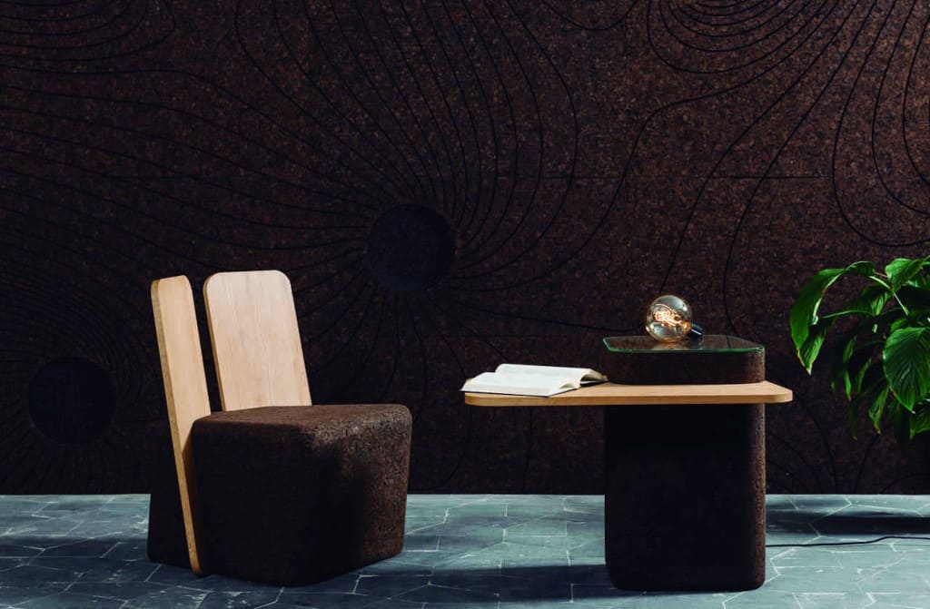 Korek dekoracyjny na ściany CORKWIRL.