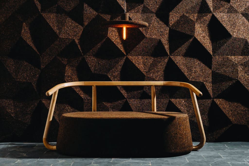 Korek dekoracyjny na ściany CORKWIRL.