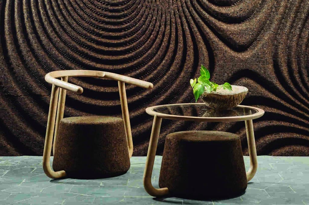 Korek dekoracyjny na ściany CORKWIRL.